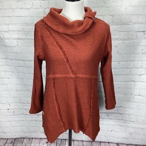Soft Surroundings Breakwater‎ Cowl Neck Pullover Sweater Women’s Petite Small